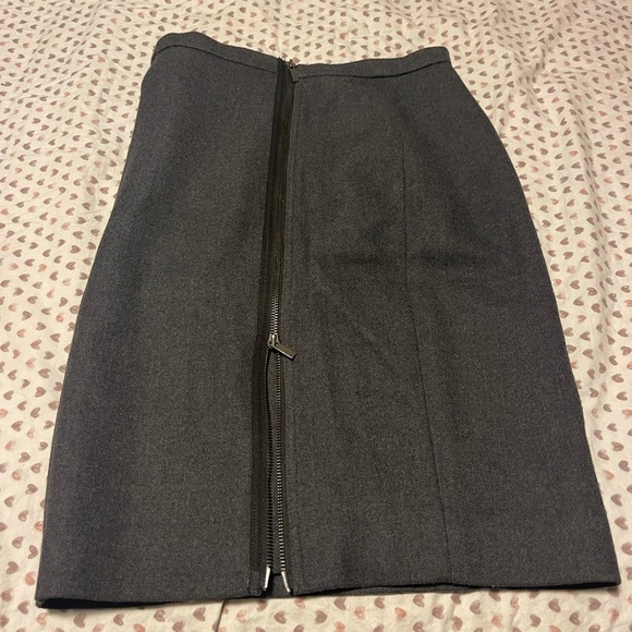 100% wool j crew size 0 dark gray - Picture 2 of 3